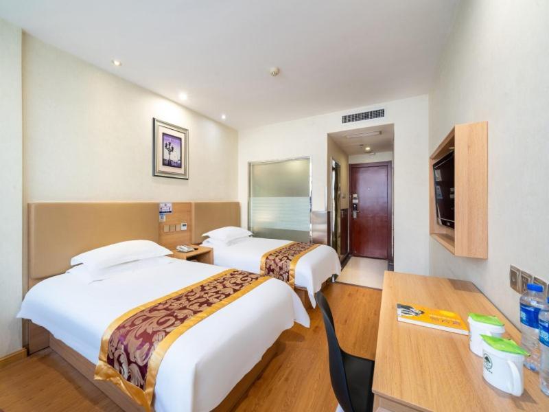 Greentree Inn Yiwu International Trade City Hotel Exterior foto