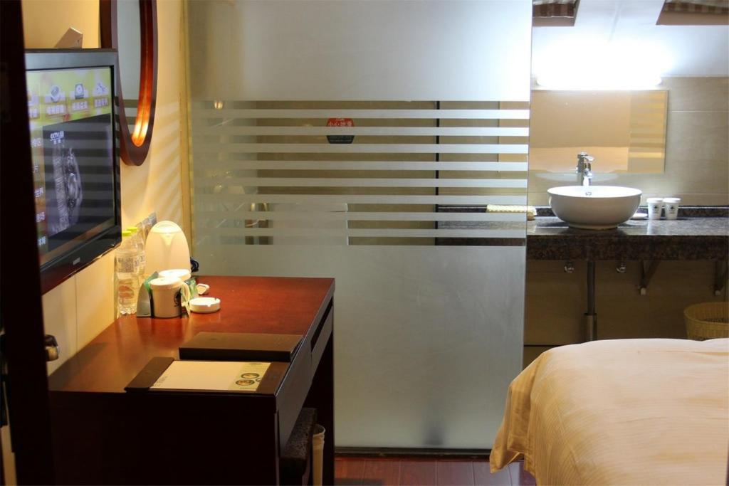 Greentree Inn Yiwu International Trade City Hotel Zimmer foto